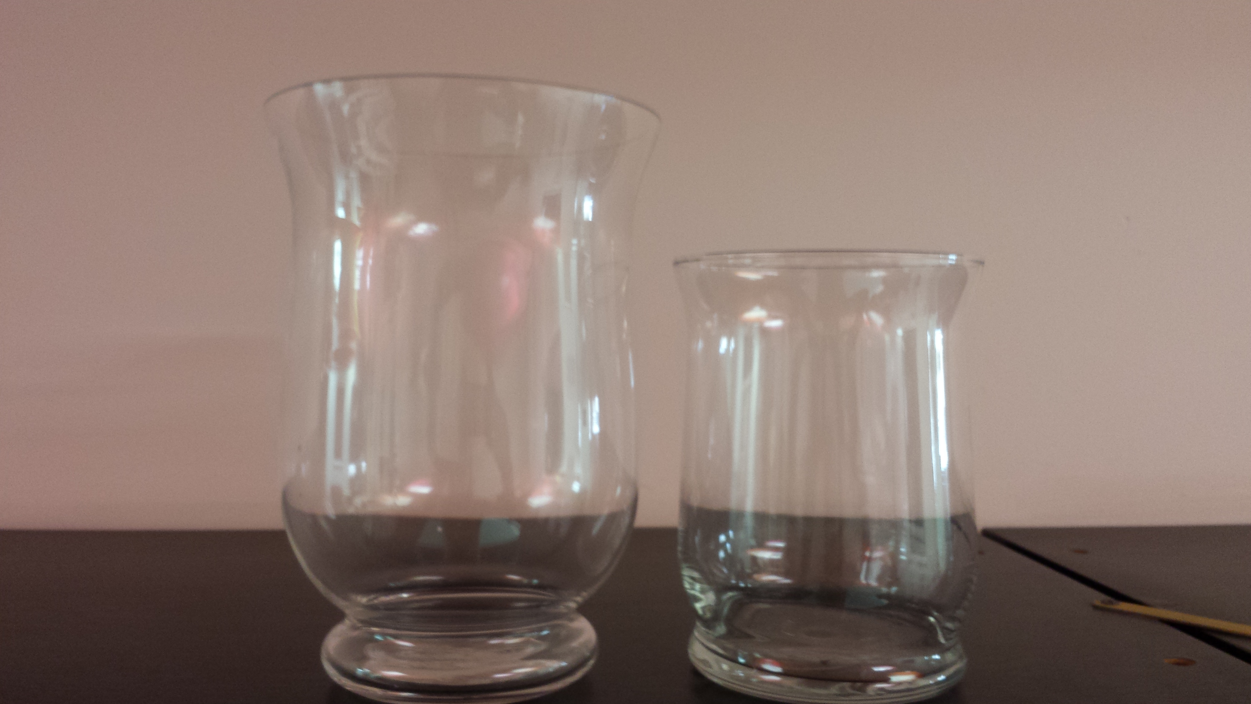 Hurricane Vases Available In 6inch 9inch And 14inch 1 Platinum